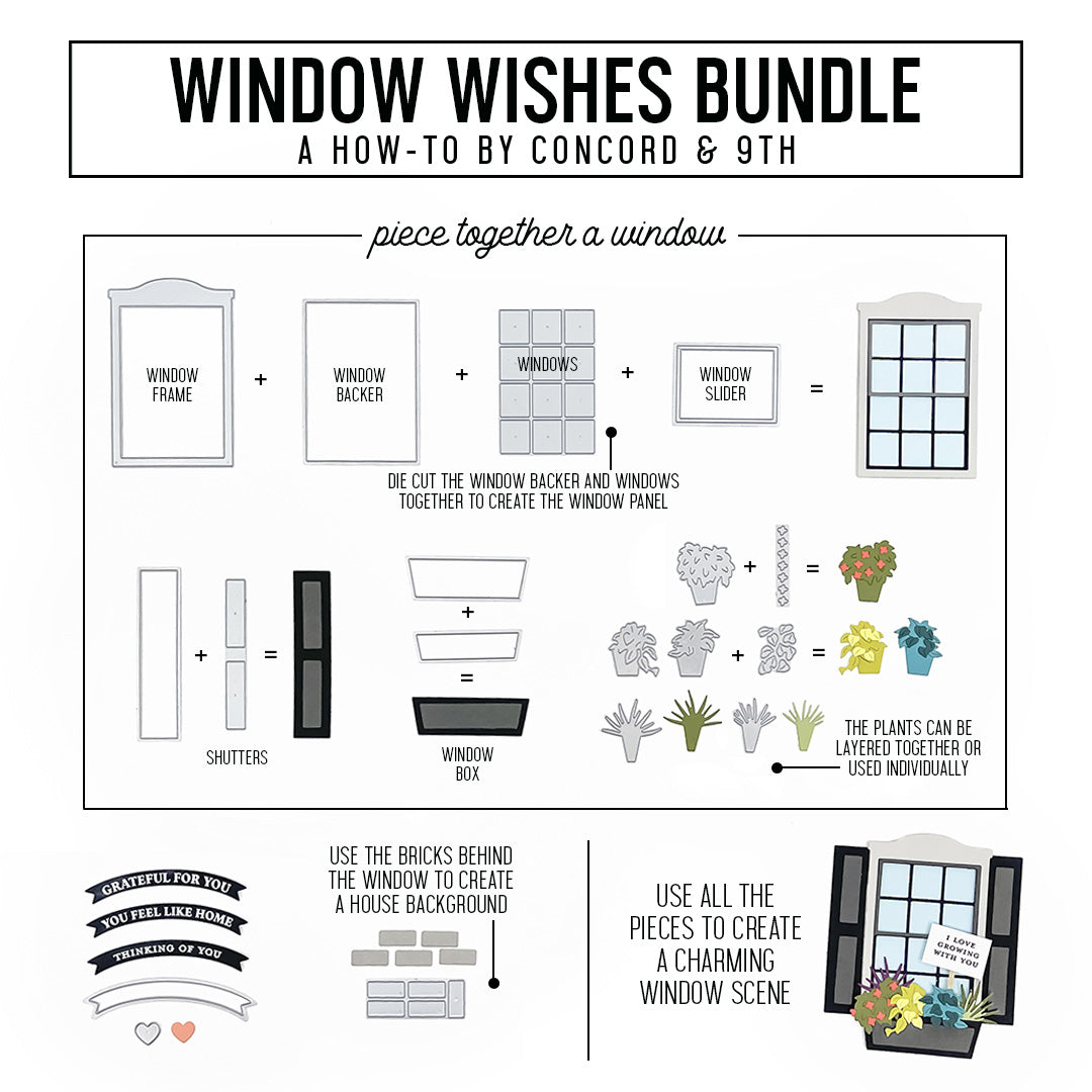 Window Wishes Stamp Set