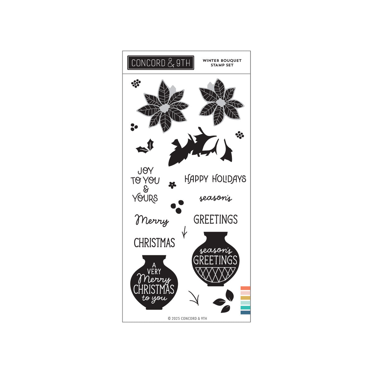 Winter Bouquet Stamp Set