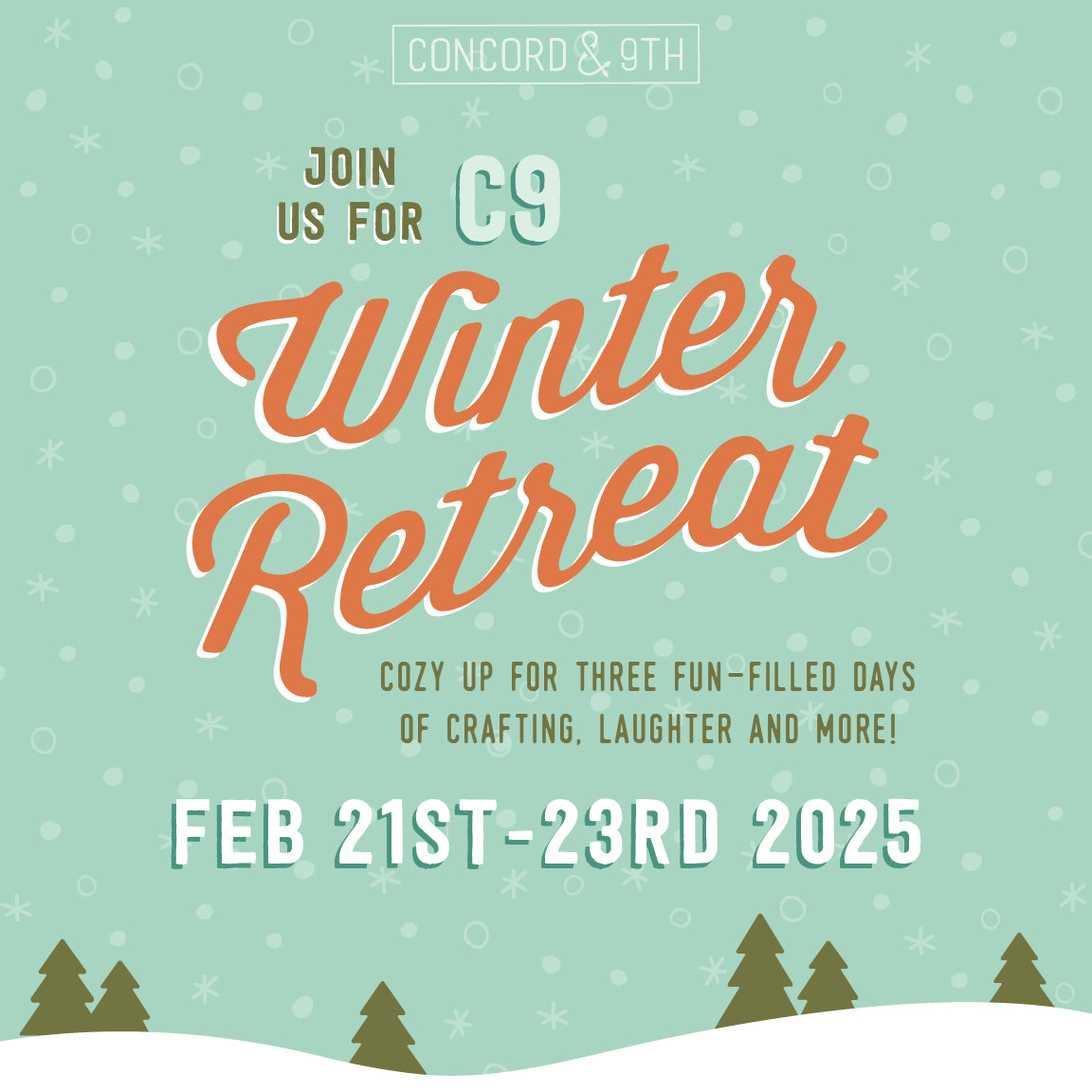 C9 Winter Retreat 2025 Payment Plan Payment #1