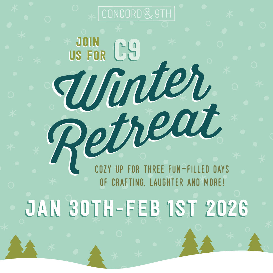 C9 Winter Retreat 2026 Payment Plan Payment #1