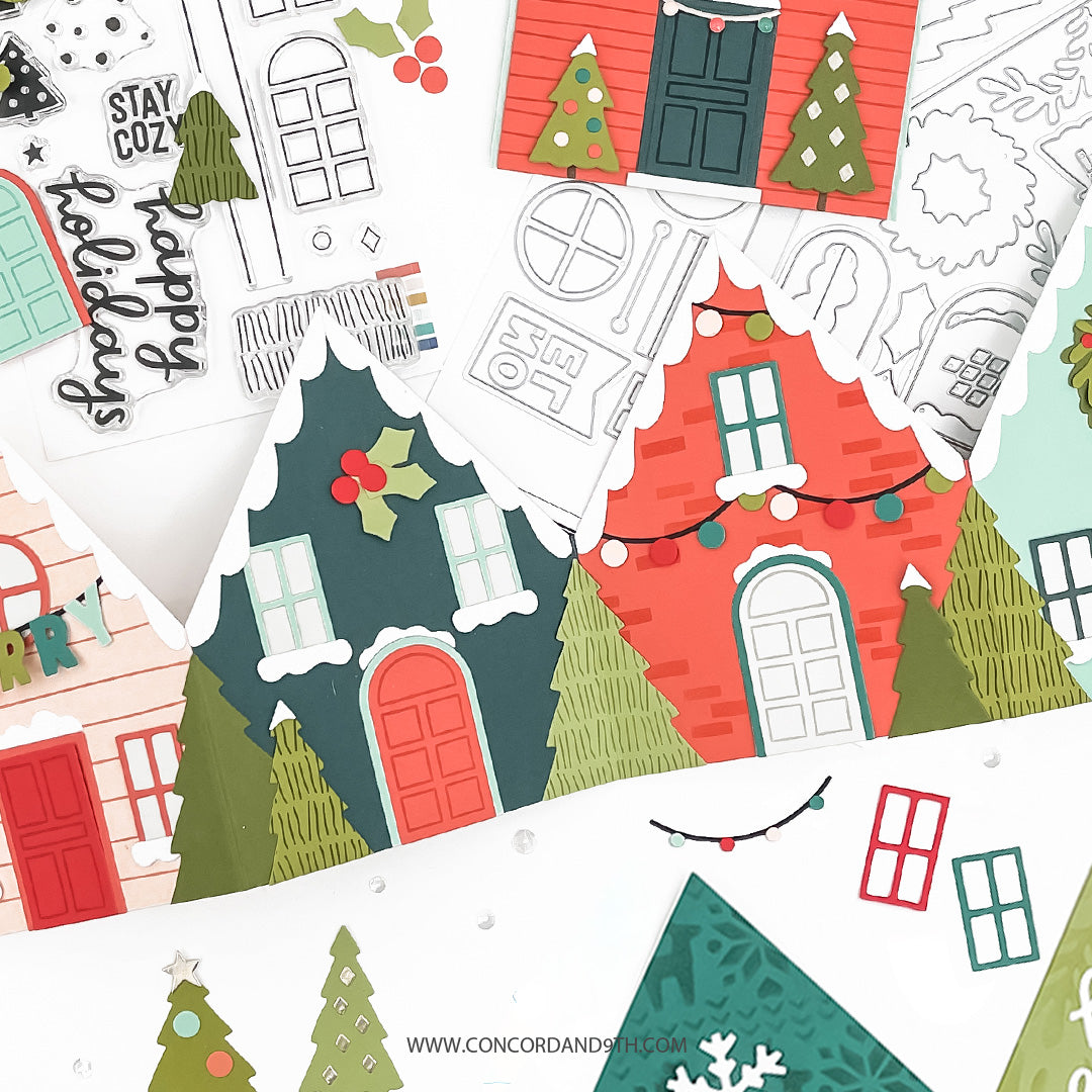 Yuletide Lane Stamp Set