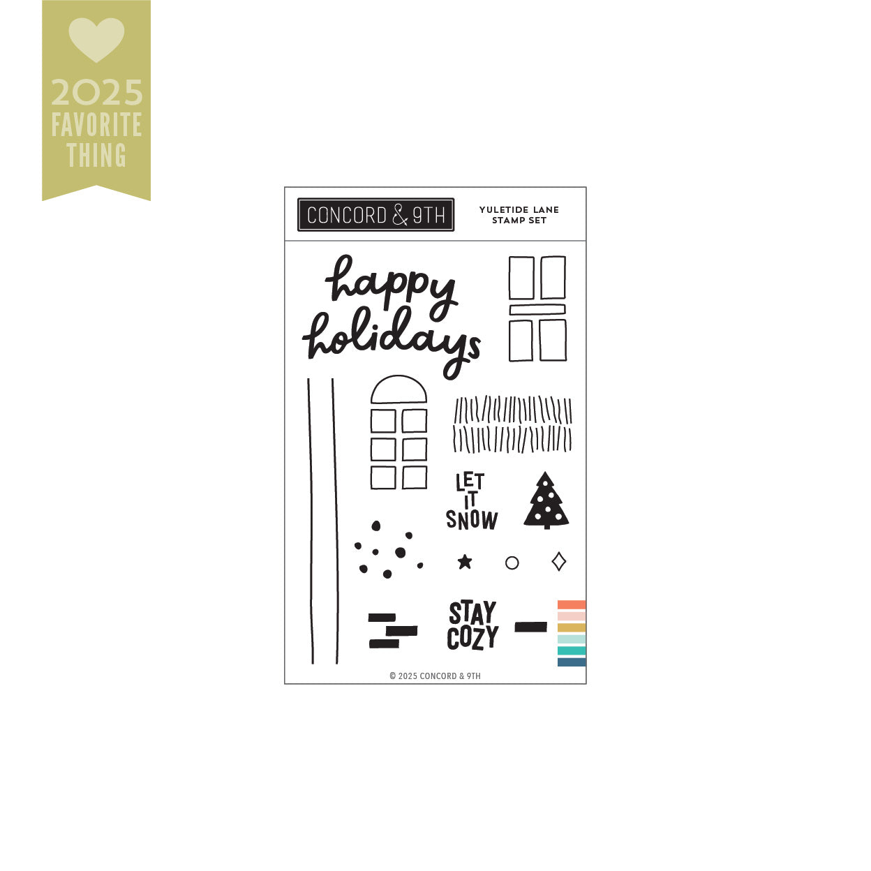 Yuletide Lane Stamp Set