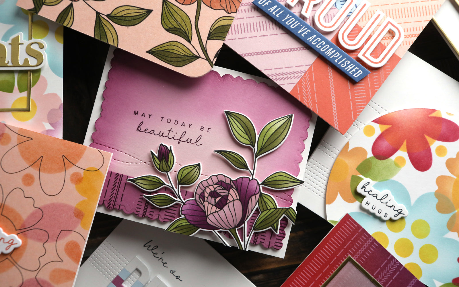 コンコードアンドナインスConcord & 9thターンアバウト8点セットまとめ コンコード＆ナインス/CONCORD & 9TH】ダイ - Festive Blooms