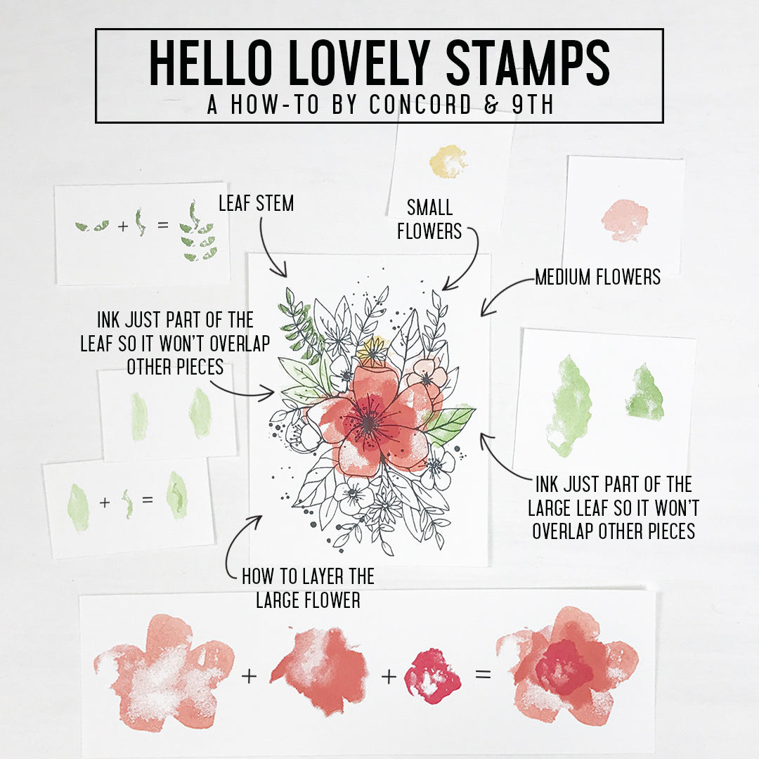 Hello Lovely Stamp Set