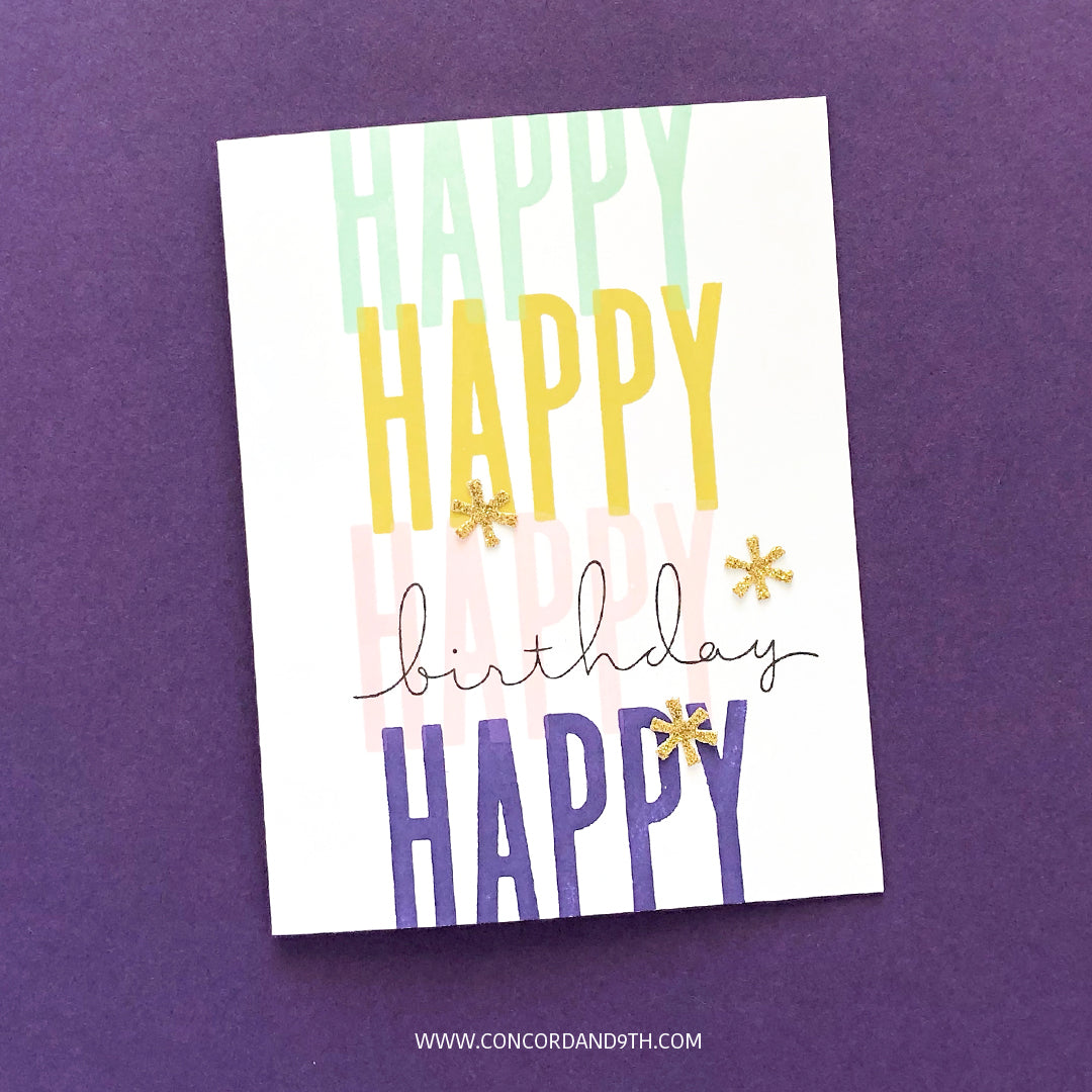 All the Birthdays Stamp Set