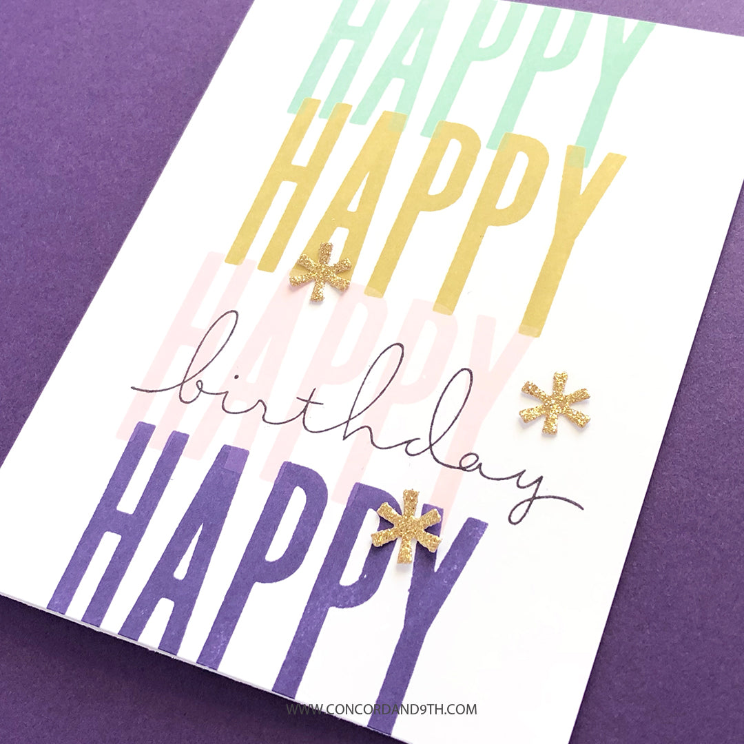 All the Birthdays Stamp Set