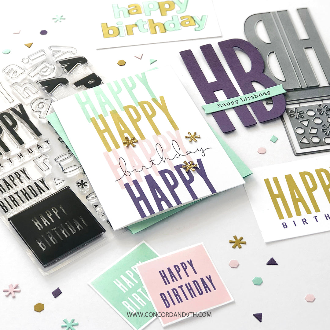 All the Birthdays Stamp Set