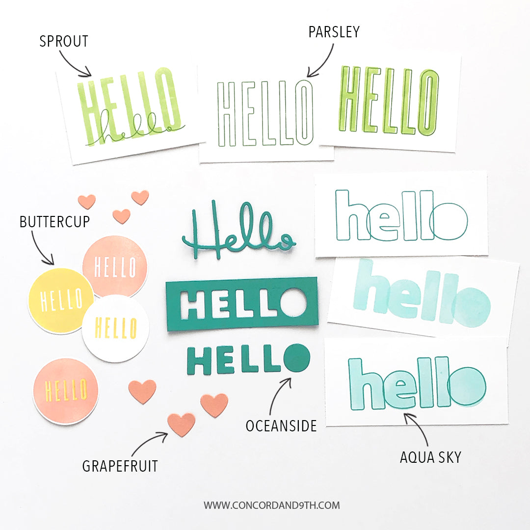 Todo el paquete de saludos