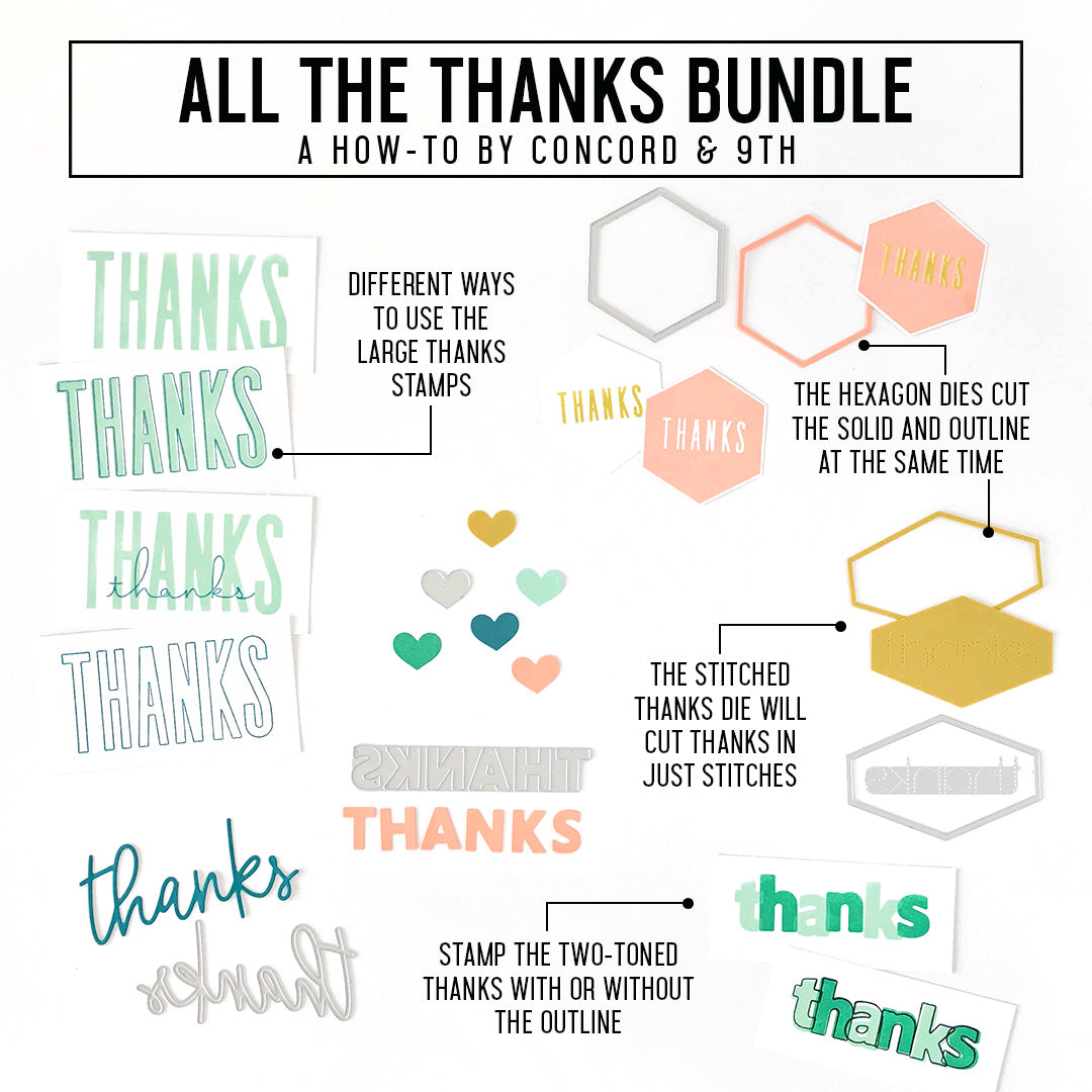 All the Thanks Stamp Set