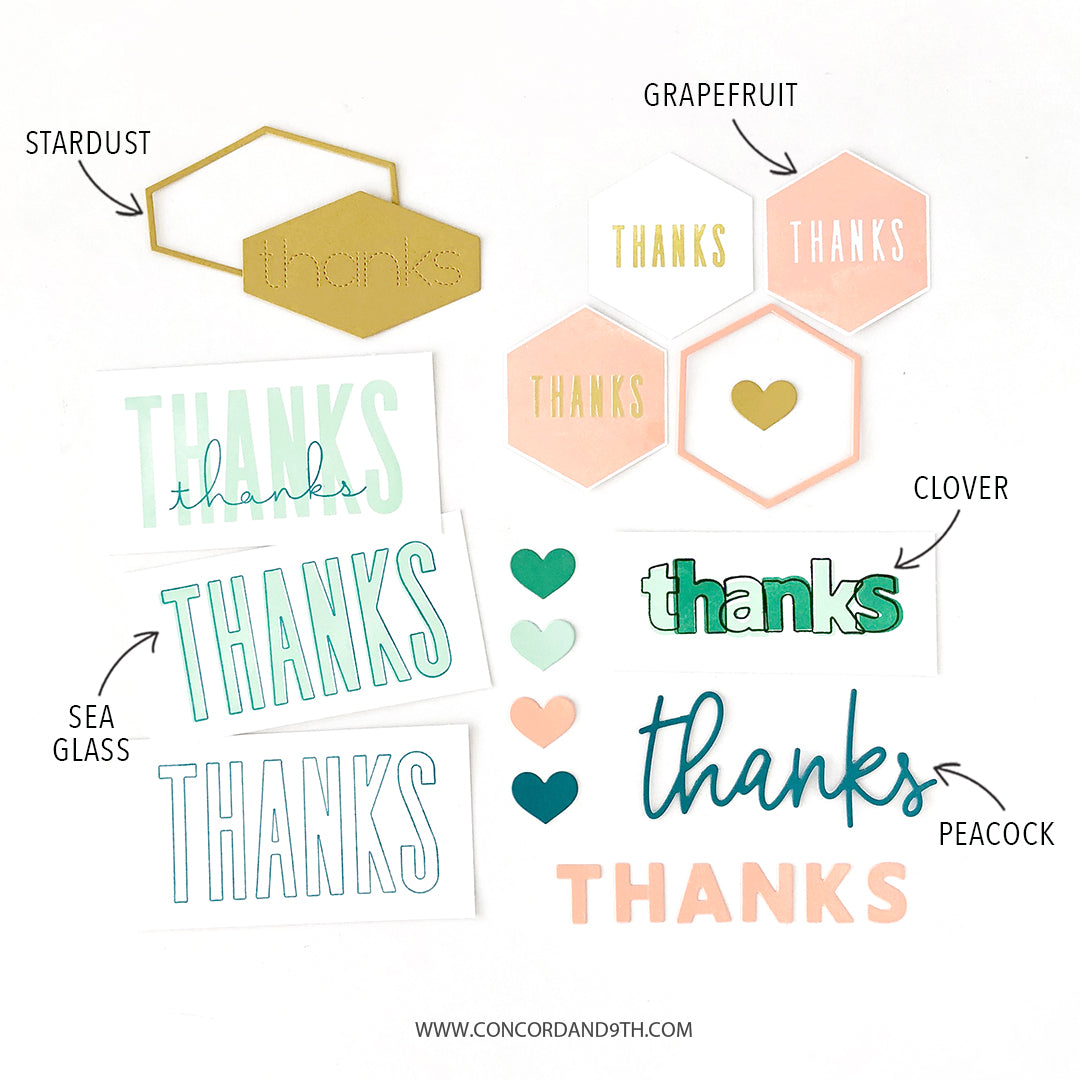 All the Thanks Stamp Set