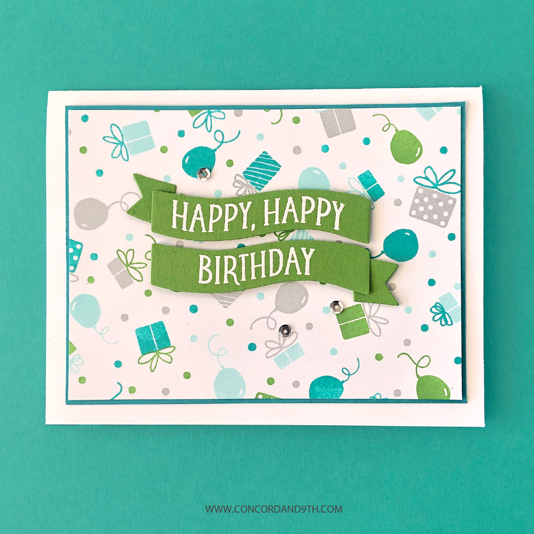 Banner Builder Stamp Set