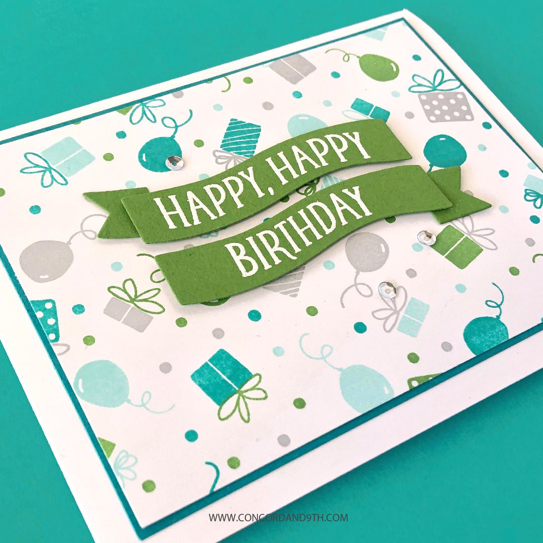 Banner Builder Stamp Set