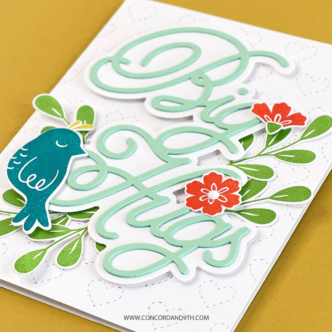LAST CHANCE: Lovebirds Stamp Set