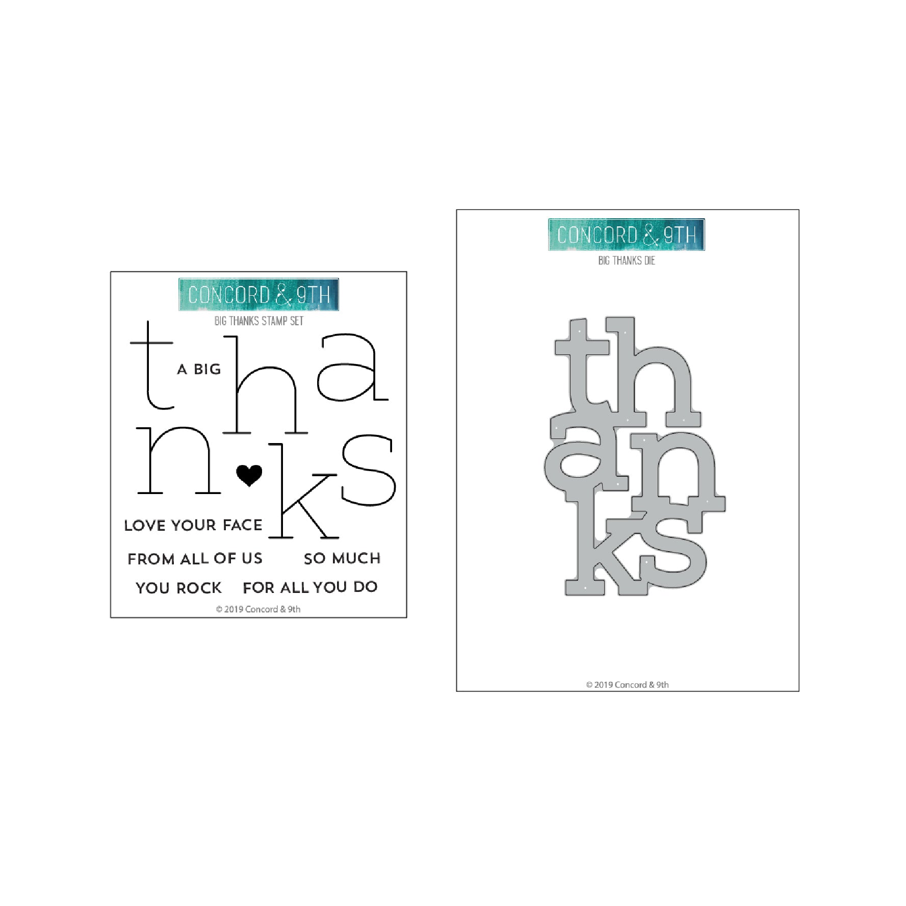 Paquete de agradecimiento grande