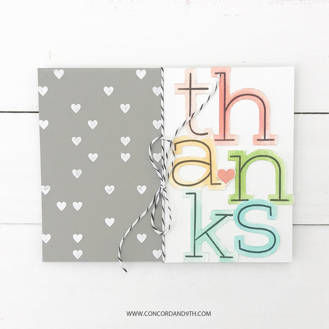 Big Thanks Stamp Set