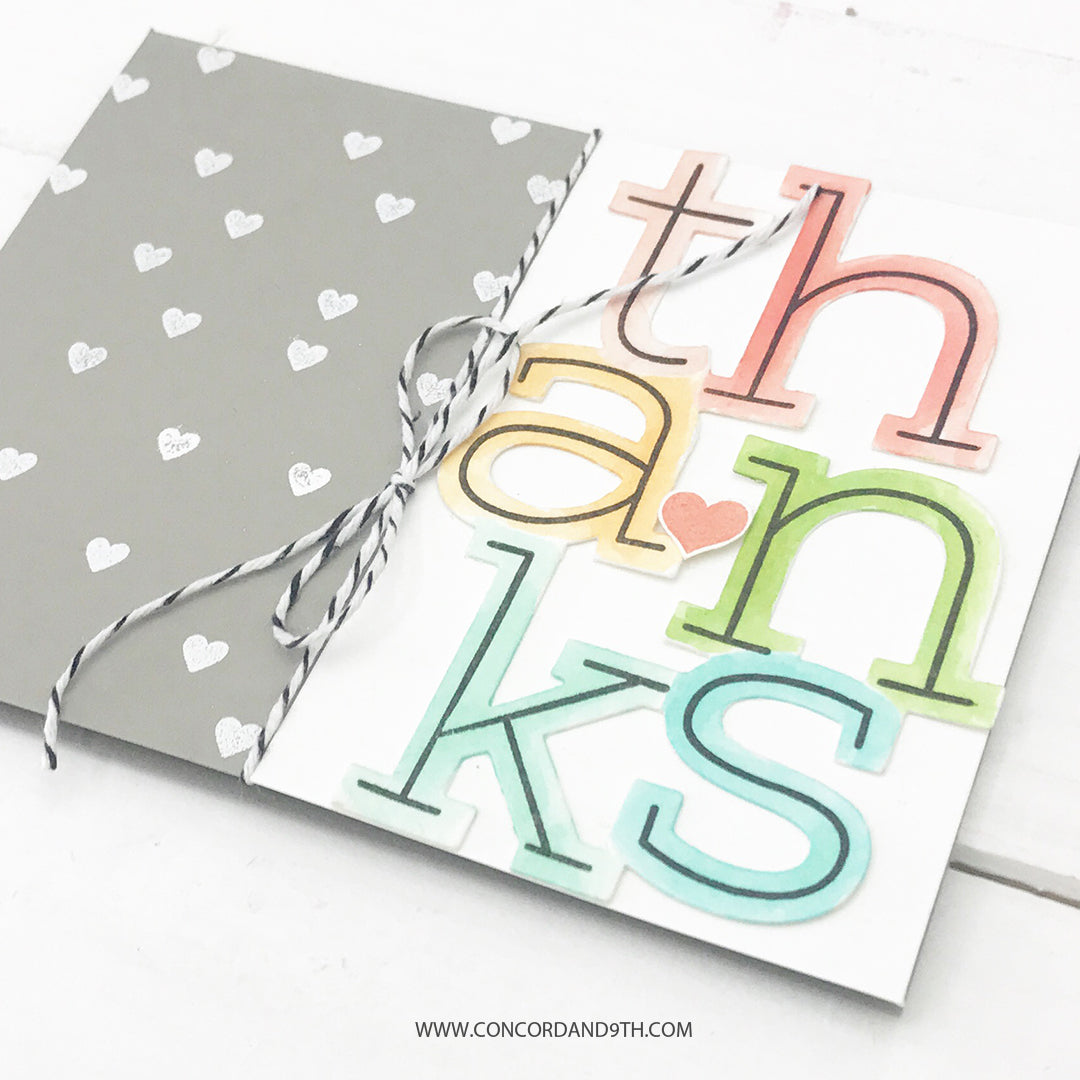 Big Thanks Stamp Set