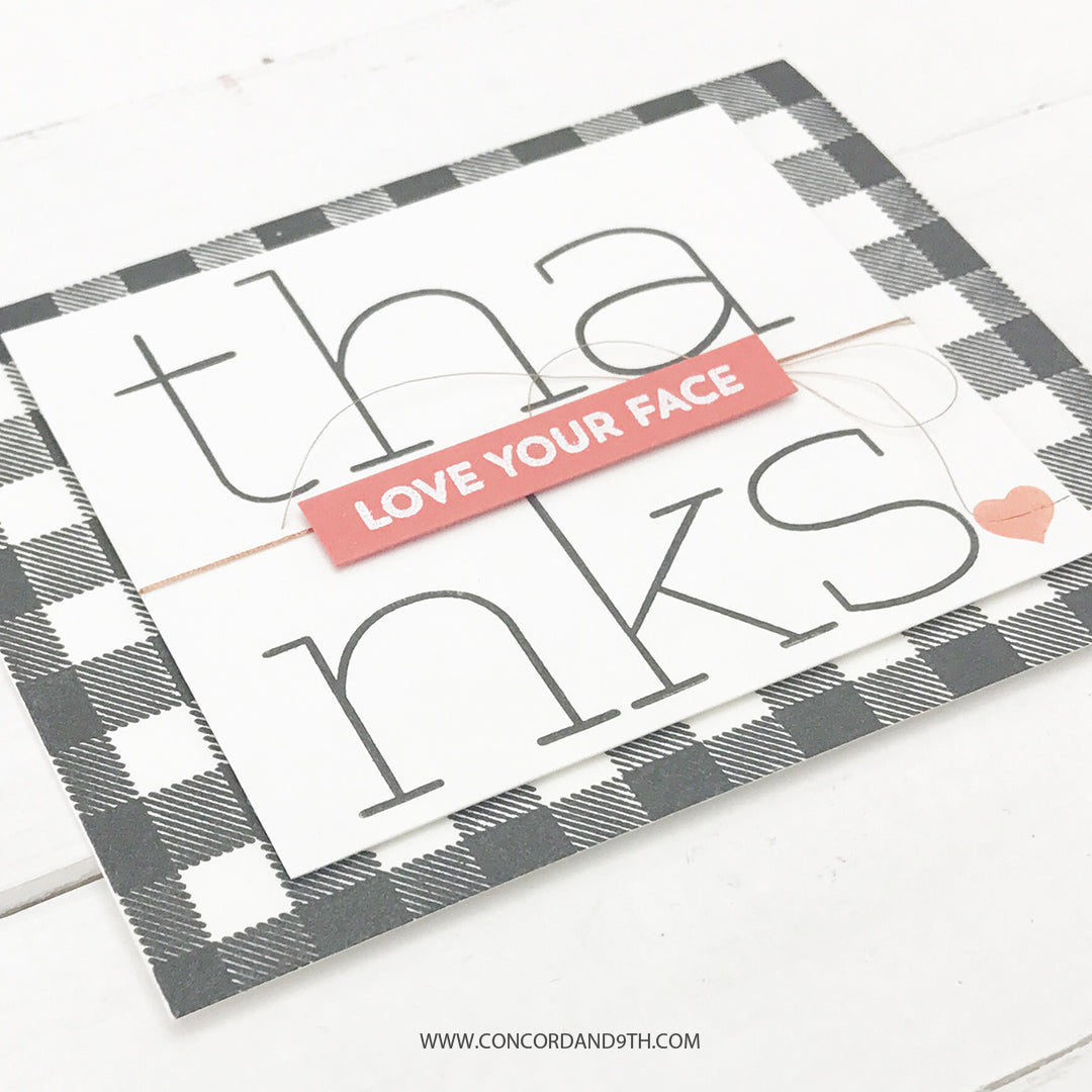 Big Thanks Stamp Set