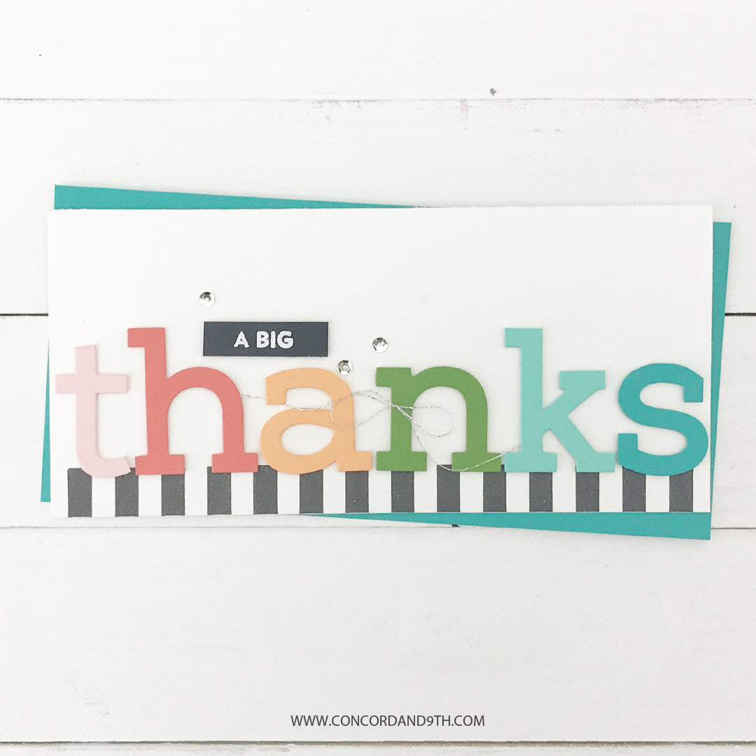 Big Thanks Stamp Set