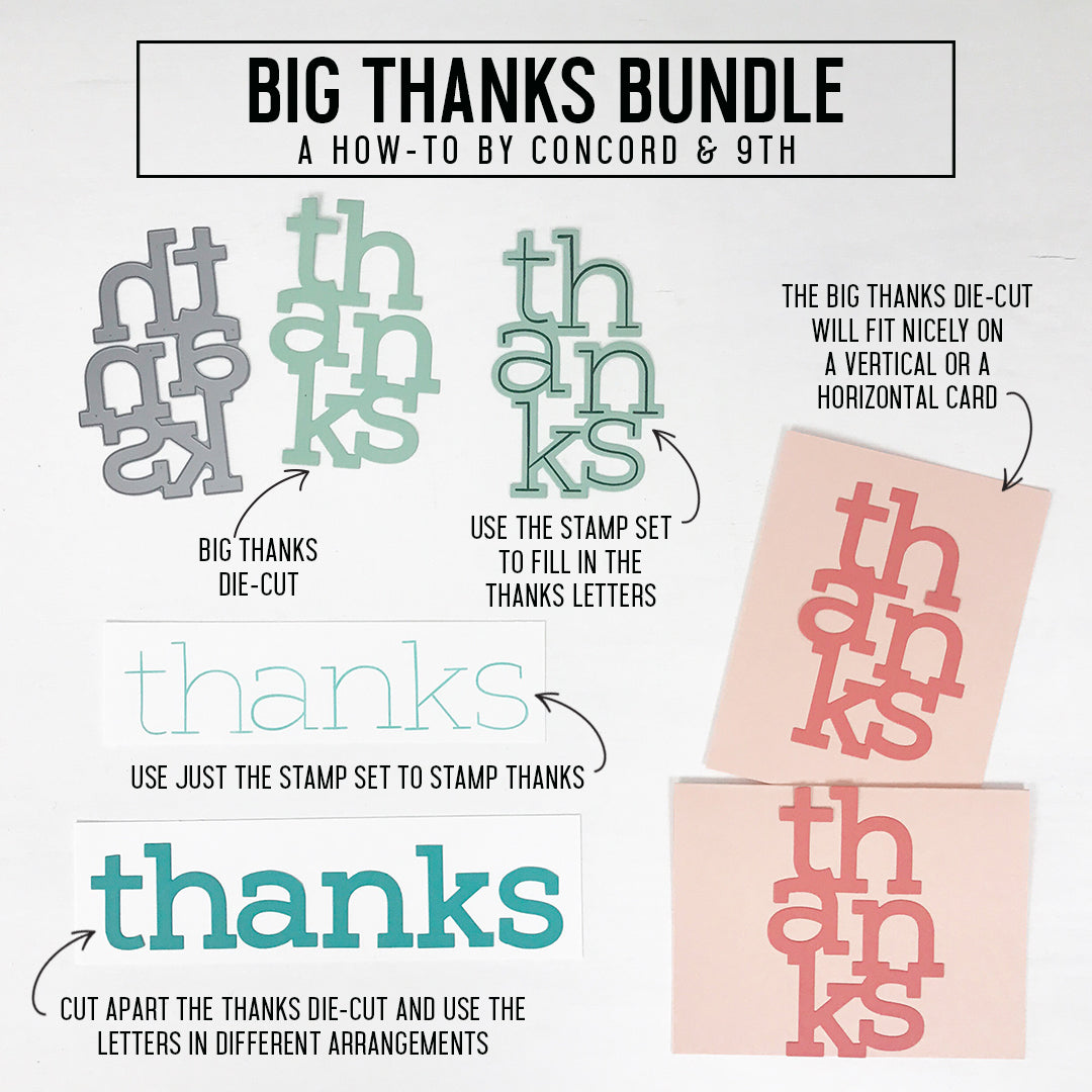 Paquete de agradecimiento grande