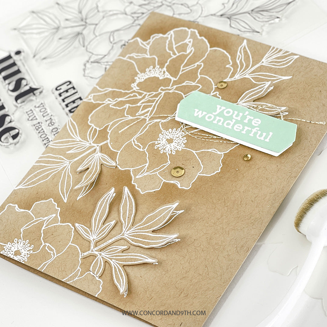 Blended Petals Stencil Pack