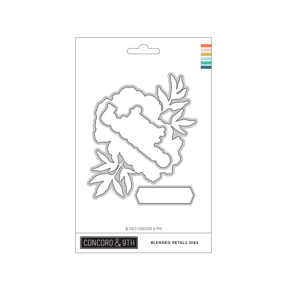 Troqueles de pétalos combinados