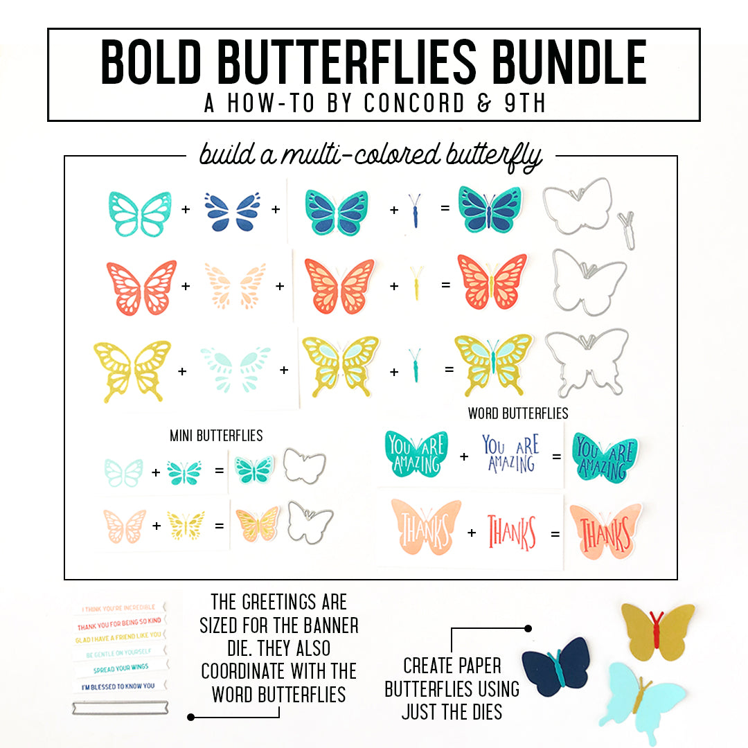 Bold Butterflies Bundle