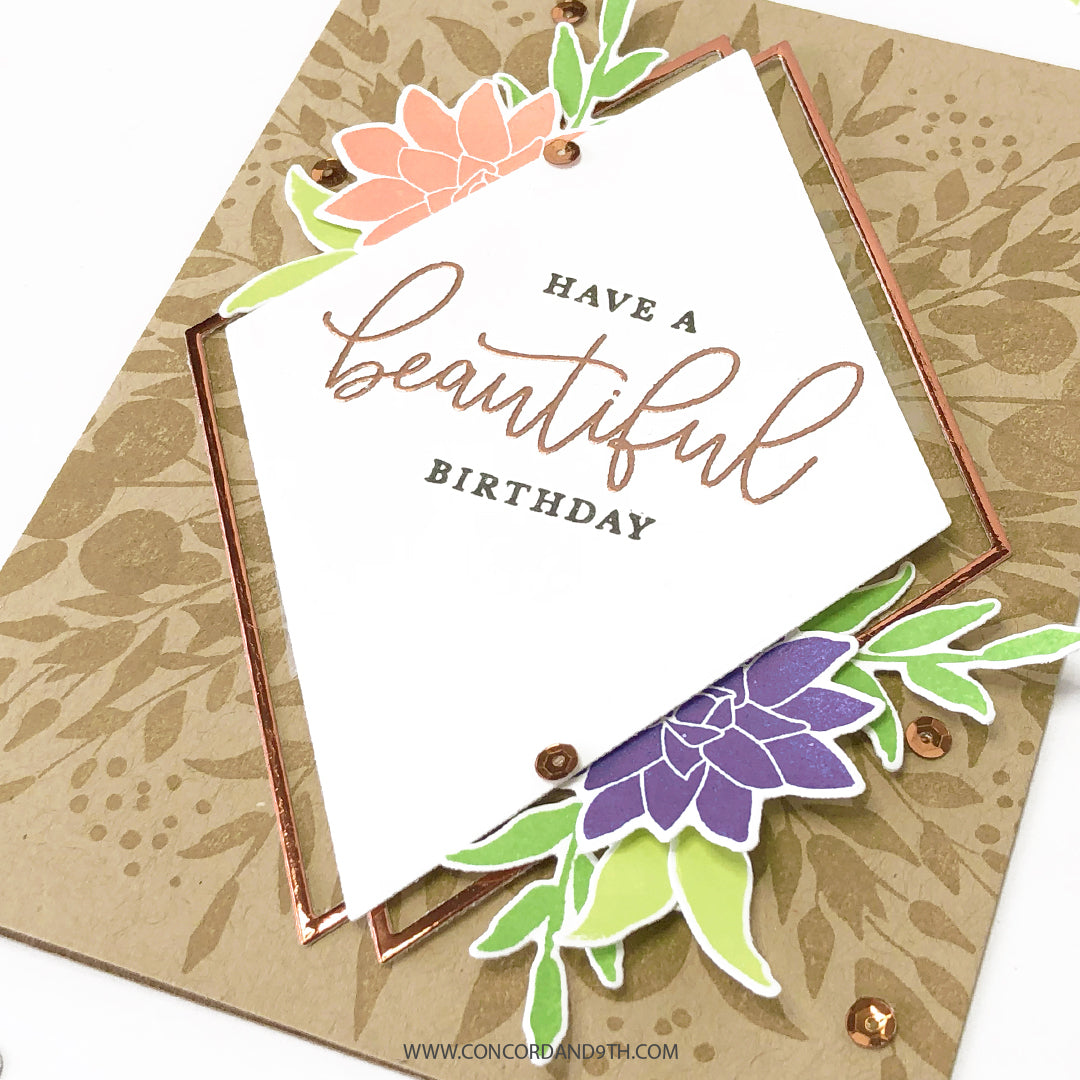 Juego de sellos Botanical Turnabout™ 