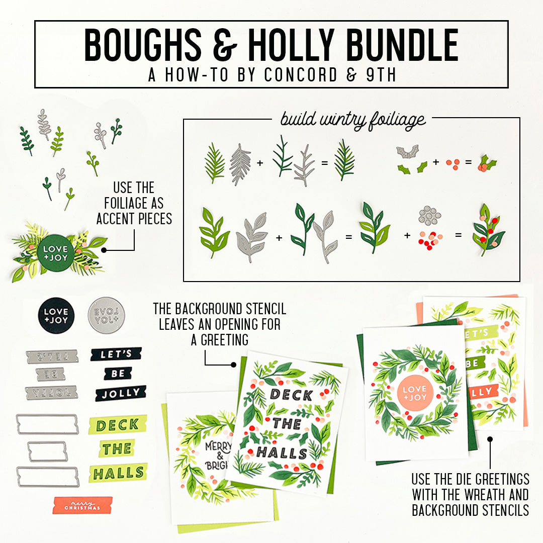Boughs &amp; Holly Bundle