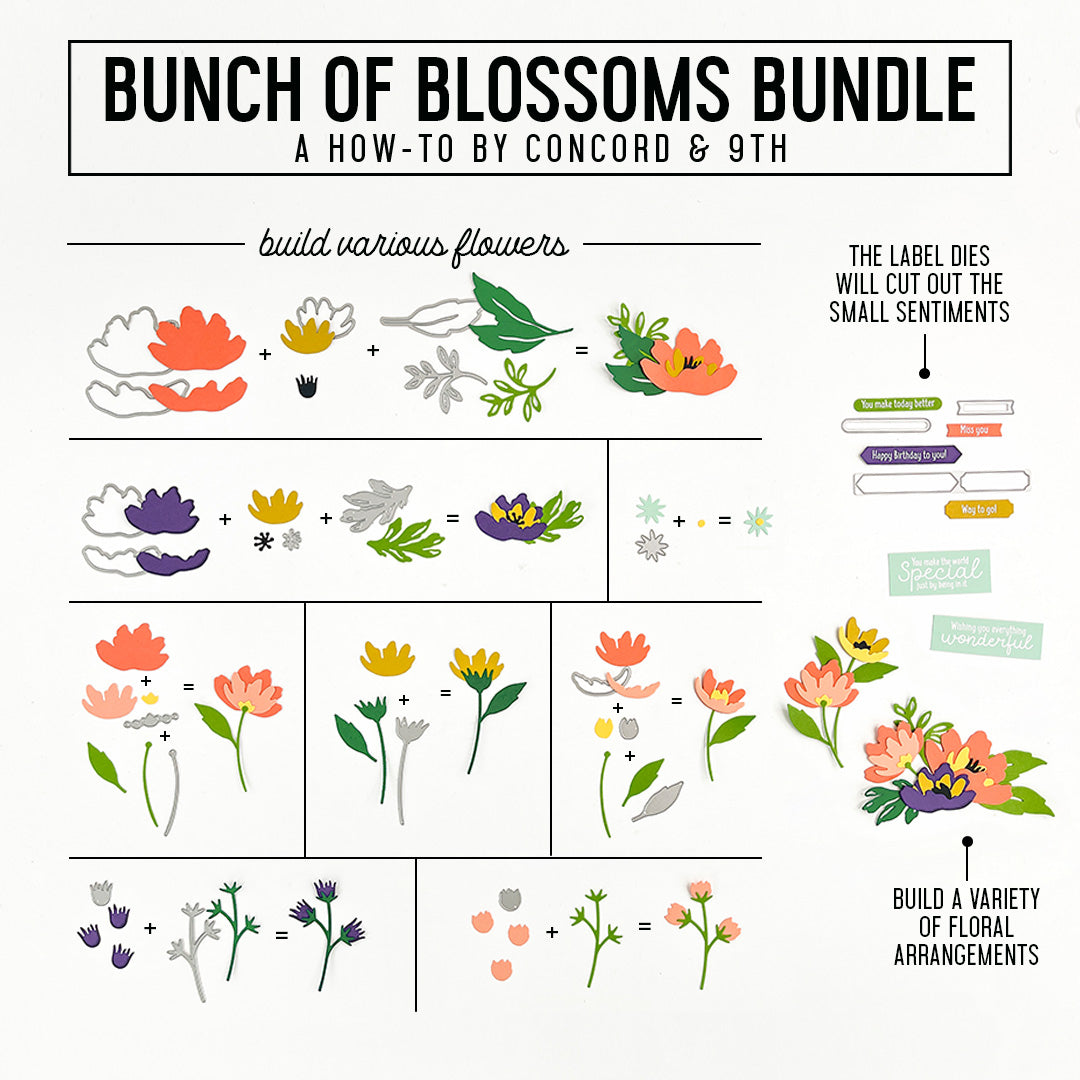 Bunch of Blossoms Stamp Set