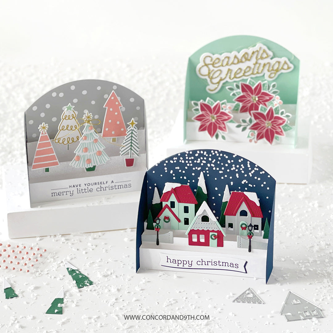 Card Stacks Base Dies