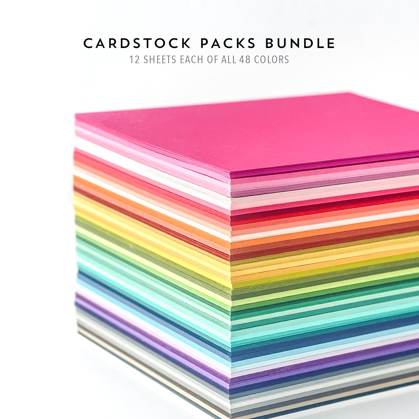 Cardstock: Packs Bundle (48 colors) - Concord & 9th