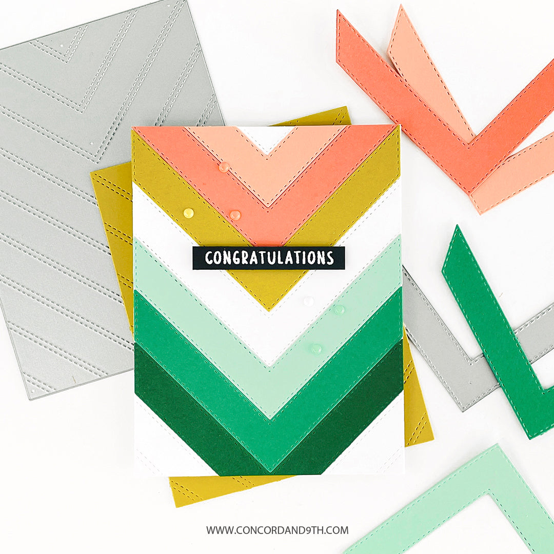 Chevron Quilt Top Dies