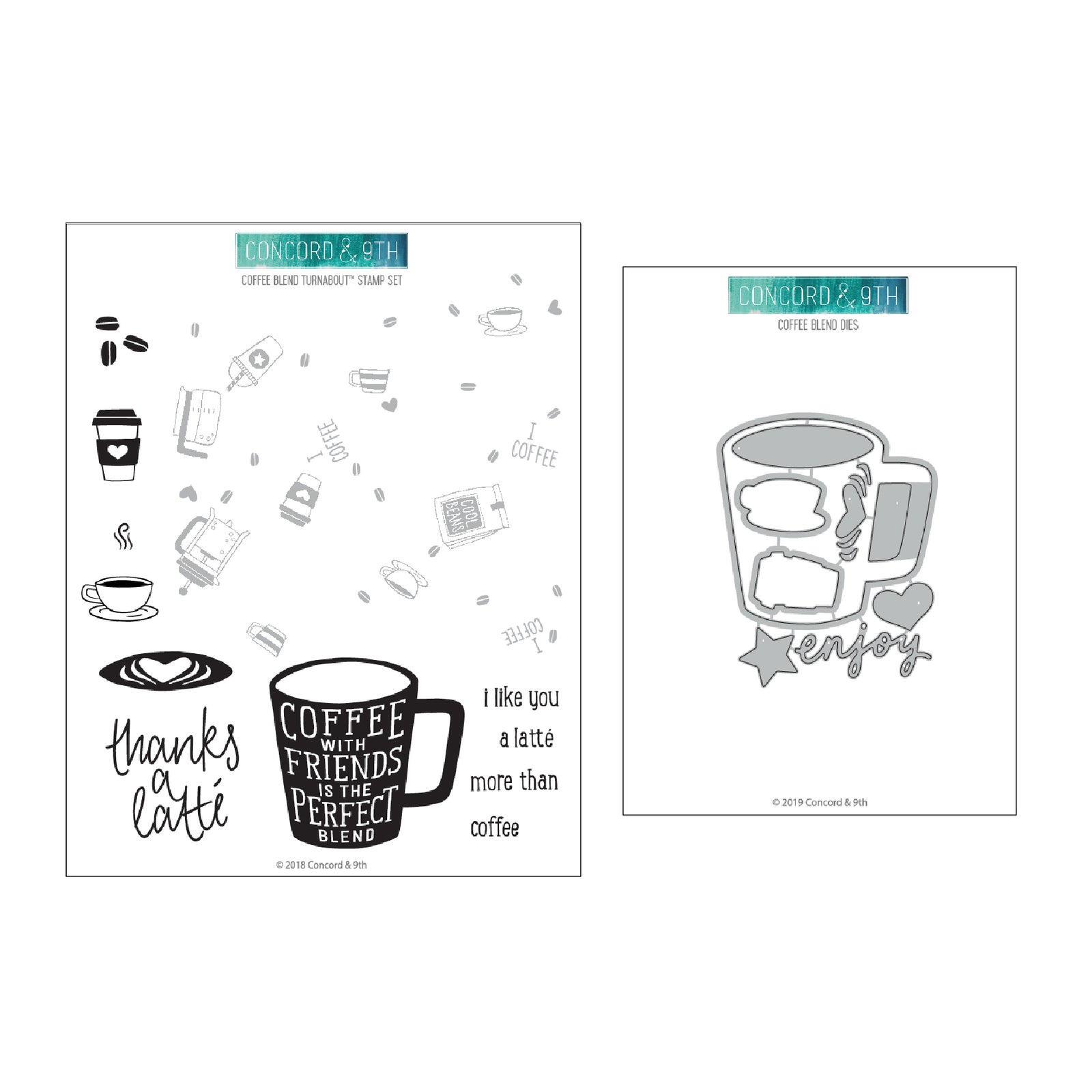 Concord & 9th THANKFUL LEAVES TURNABOUT™ Stamp and Die Sets – Arts and  Crafts Supplies Online Australia