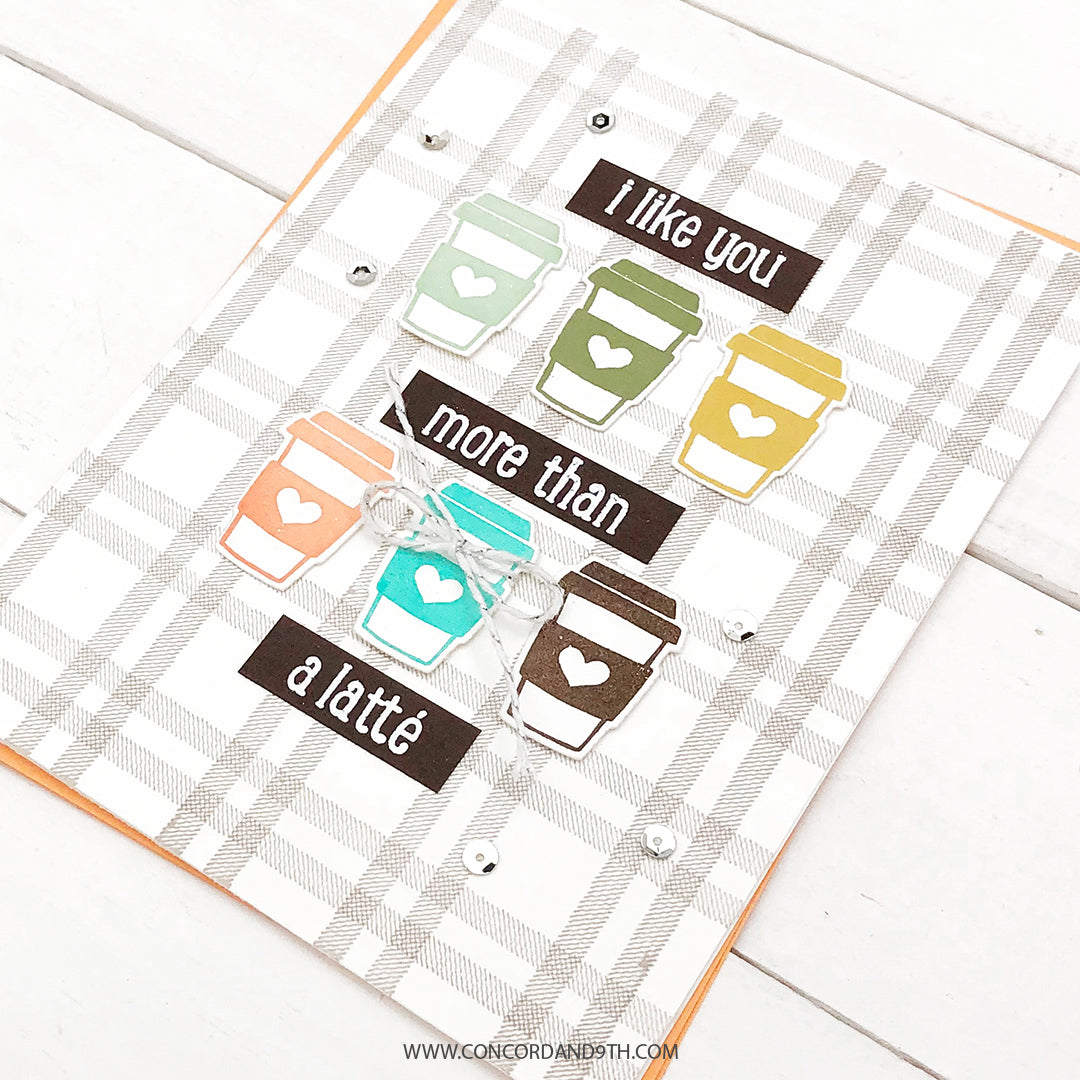 Coffee Blend Turnabout™ Stamp Set
