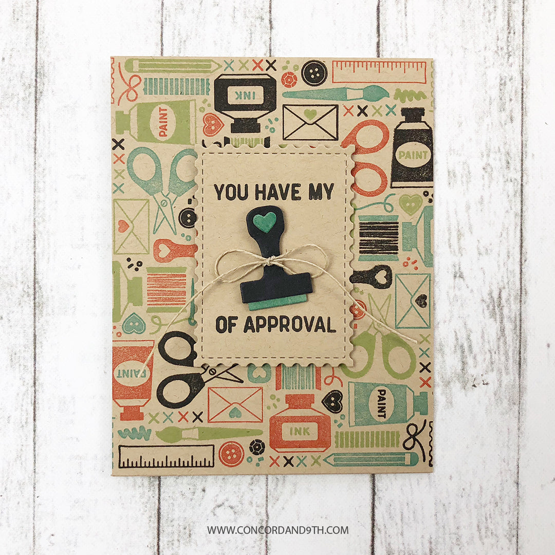 Juego de sellos Crafty Turnabout™