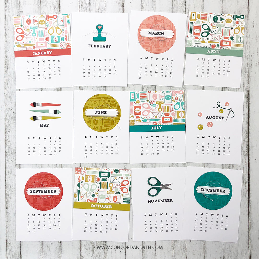 Juego de sellos Crafty Turnabout™