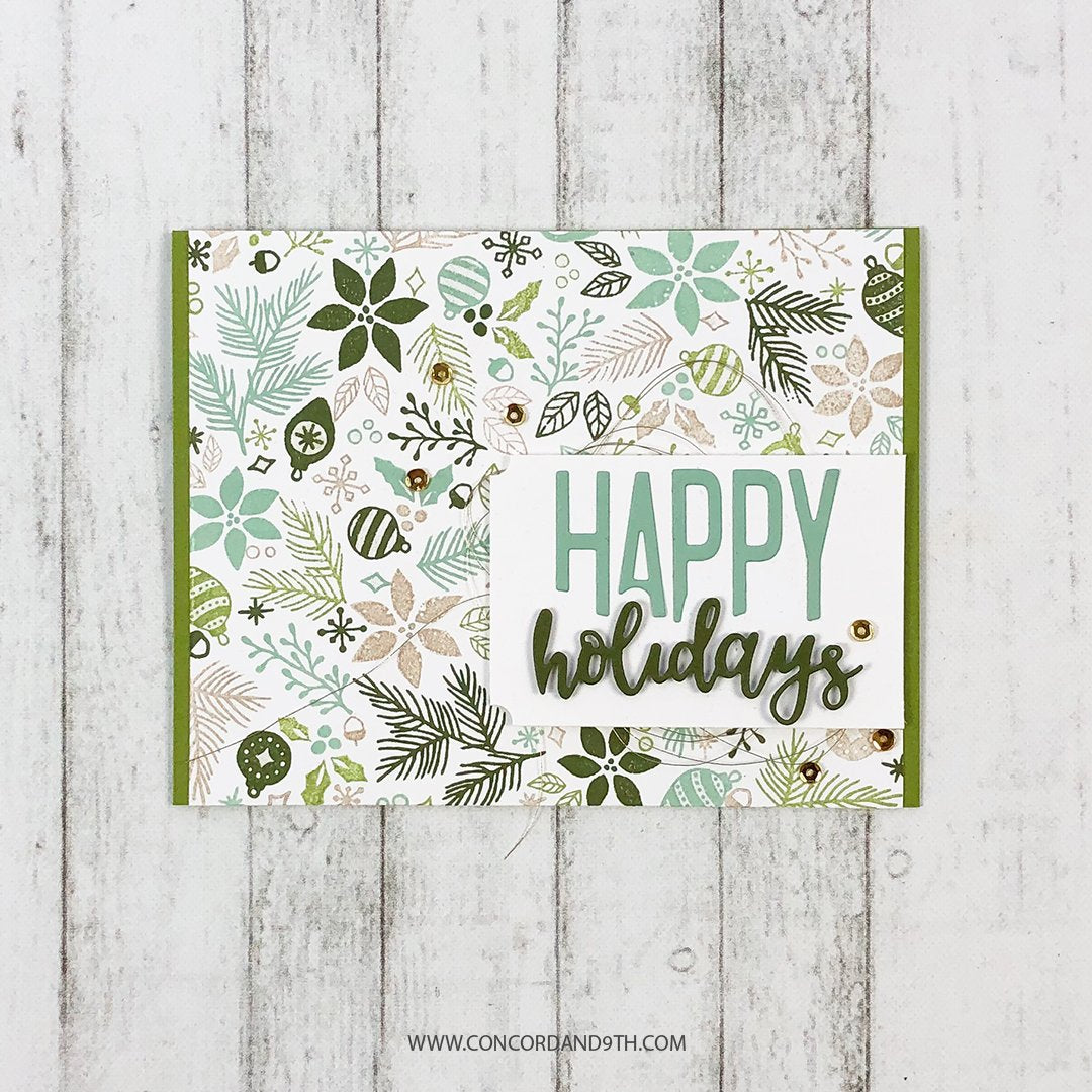 Deck the Halls Turnabout™ Stamp