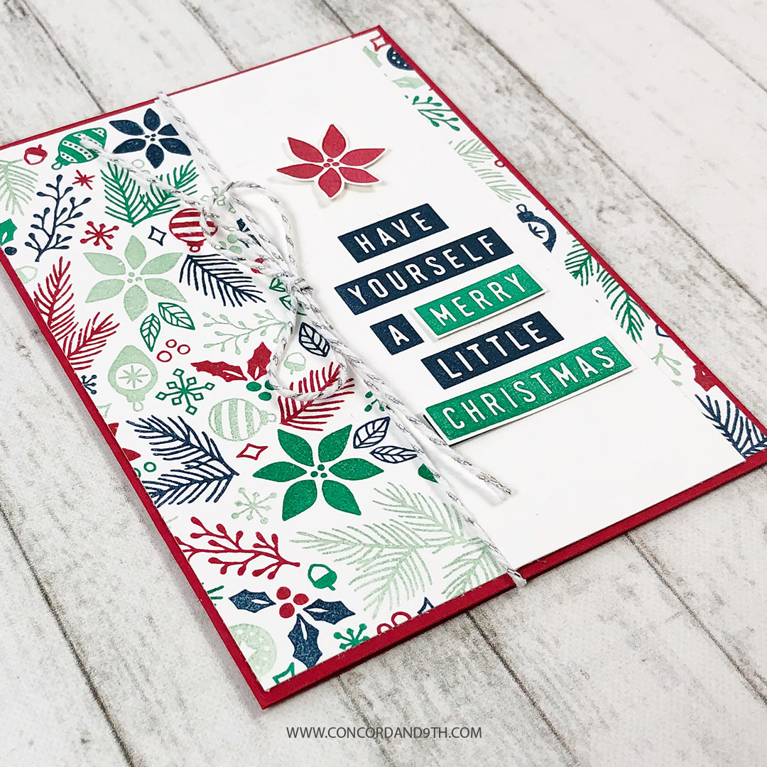 Very Merry Sentiments Stamp Set