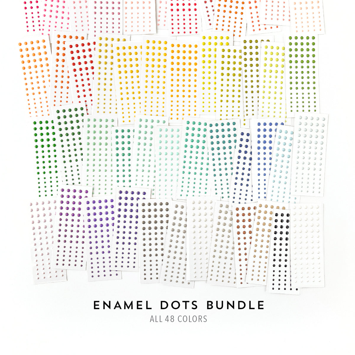 Enamel Dots Bundle (48 colors)