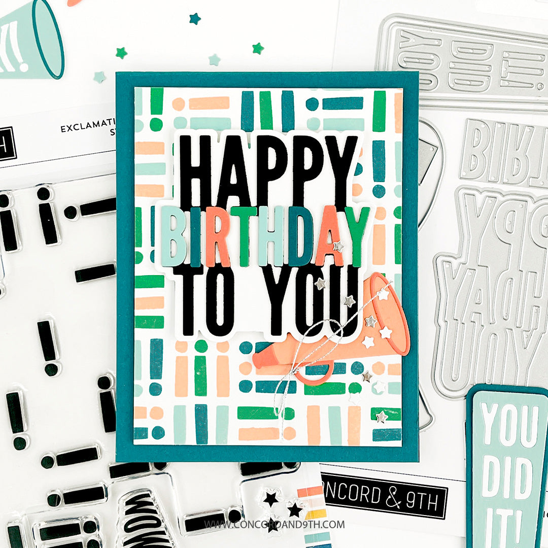 Sello Exclamations Turnabout™ 