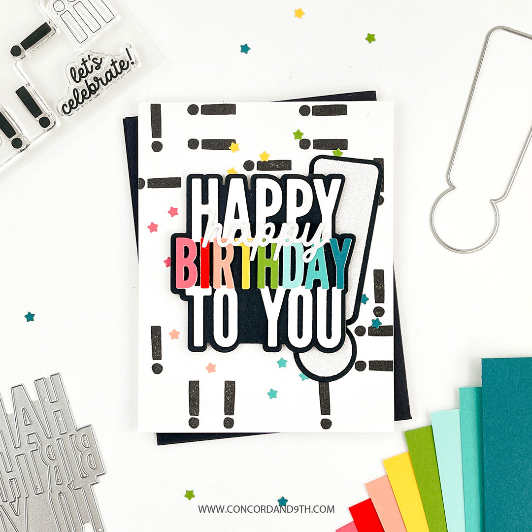 Sello Exclamations Turnabout™ 