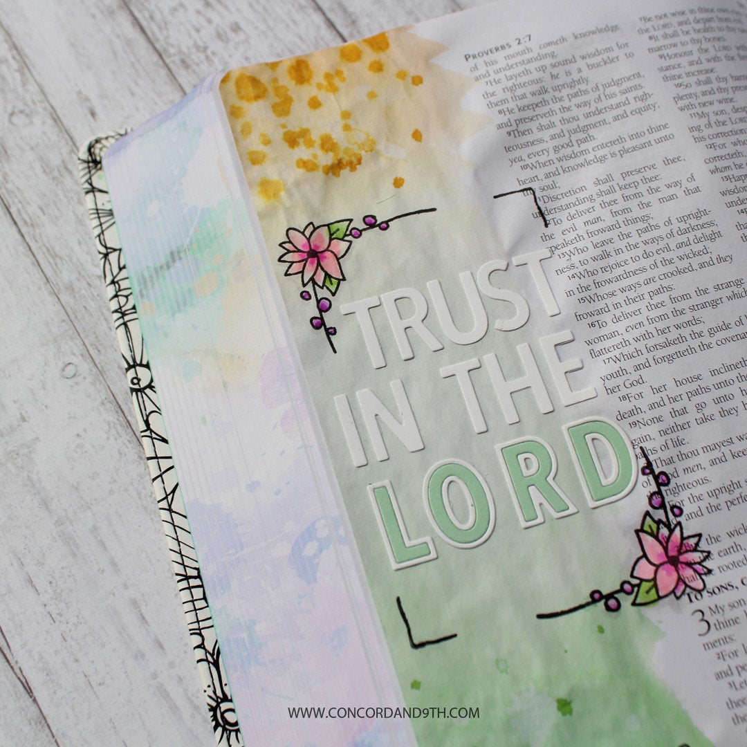 Double-Cut Alphabet Dies