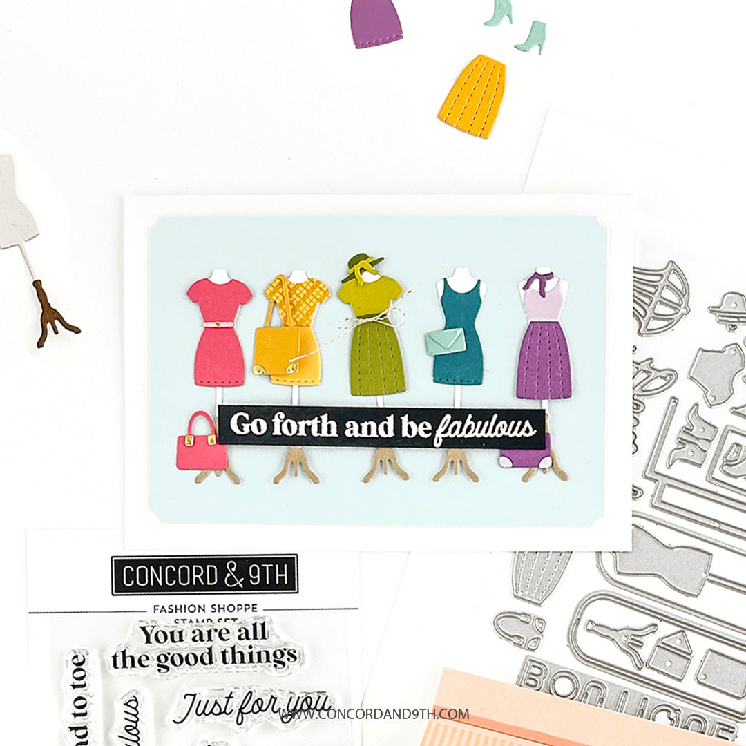 Fashion Shoppe Stamp Set