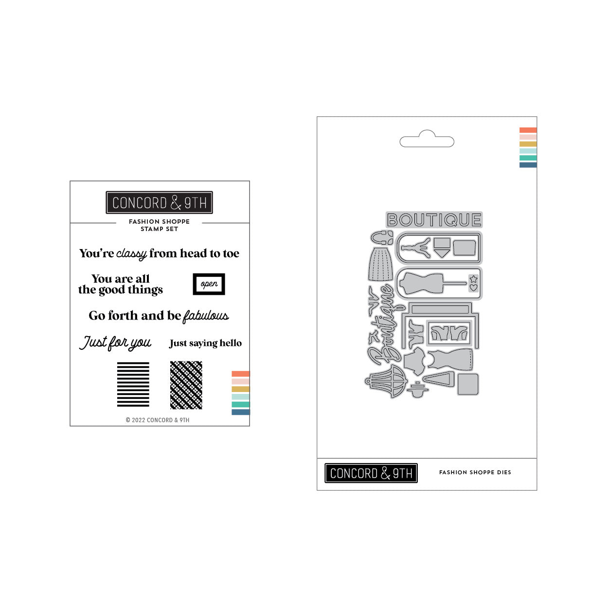 Paquete de tienda de moda