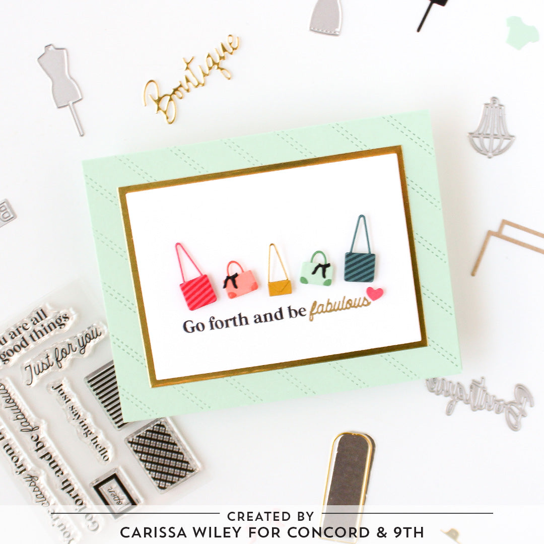 Fashion Shoppe Stamp Set