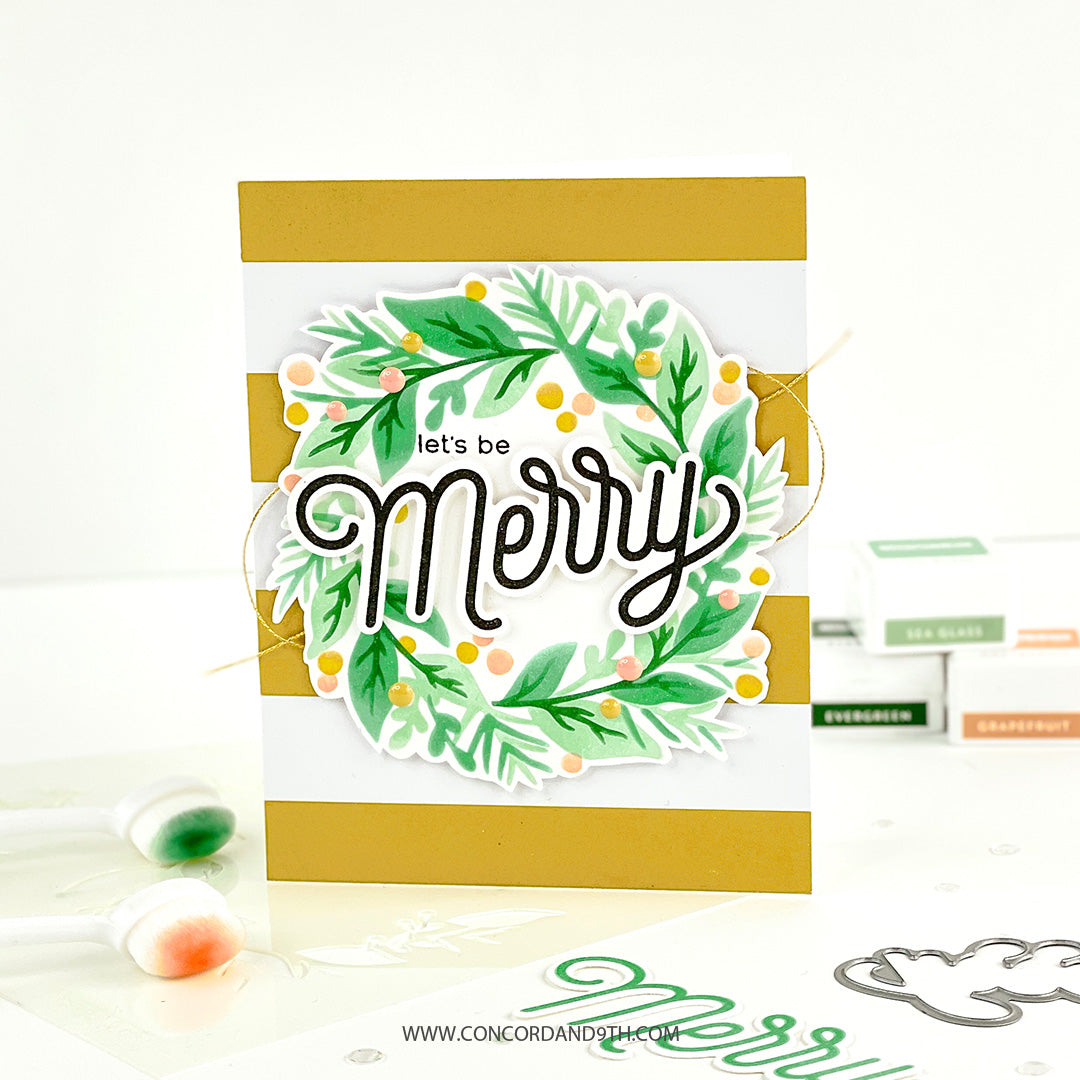 Festive Phrases Stamp Set