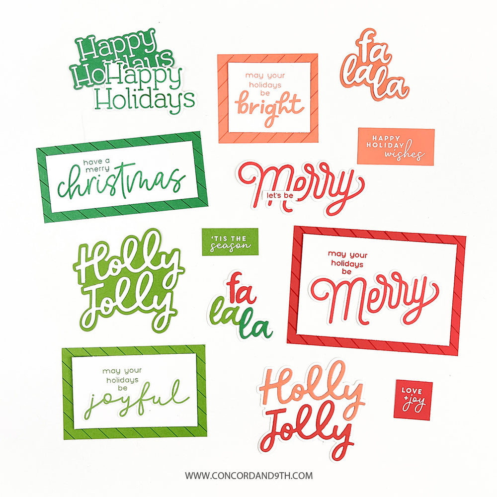 Festive Phrases Bundle