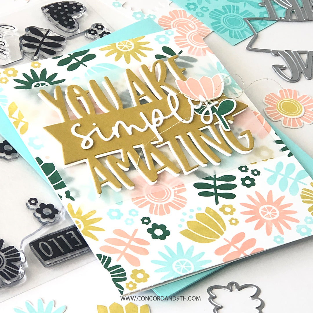 Flower Garden Turnabout™ Stamp Set