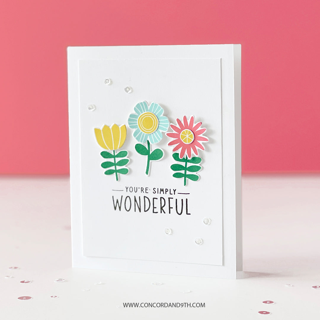 Flower Garden Turnabout™ Stamp Set