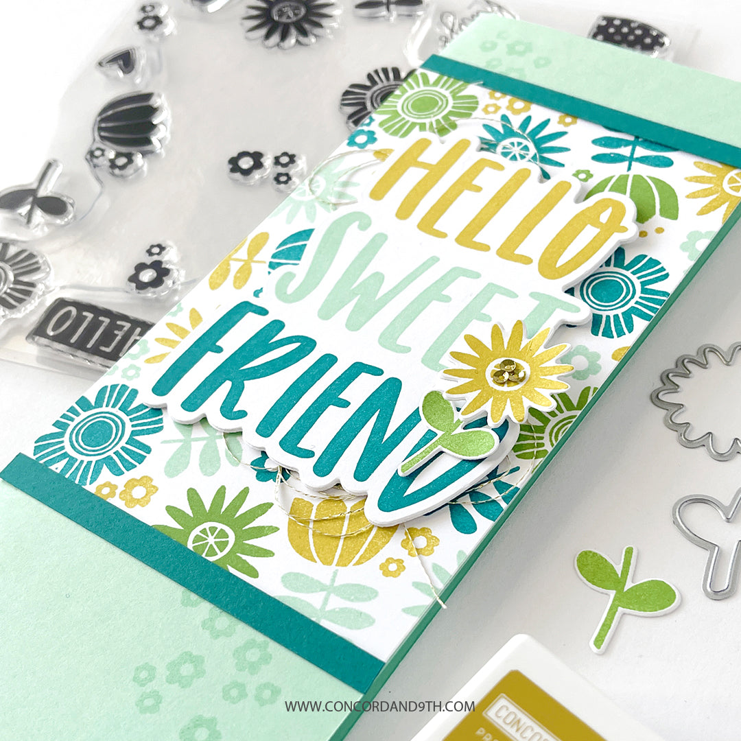 Flower Garden Turnabout™ Stamp Set